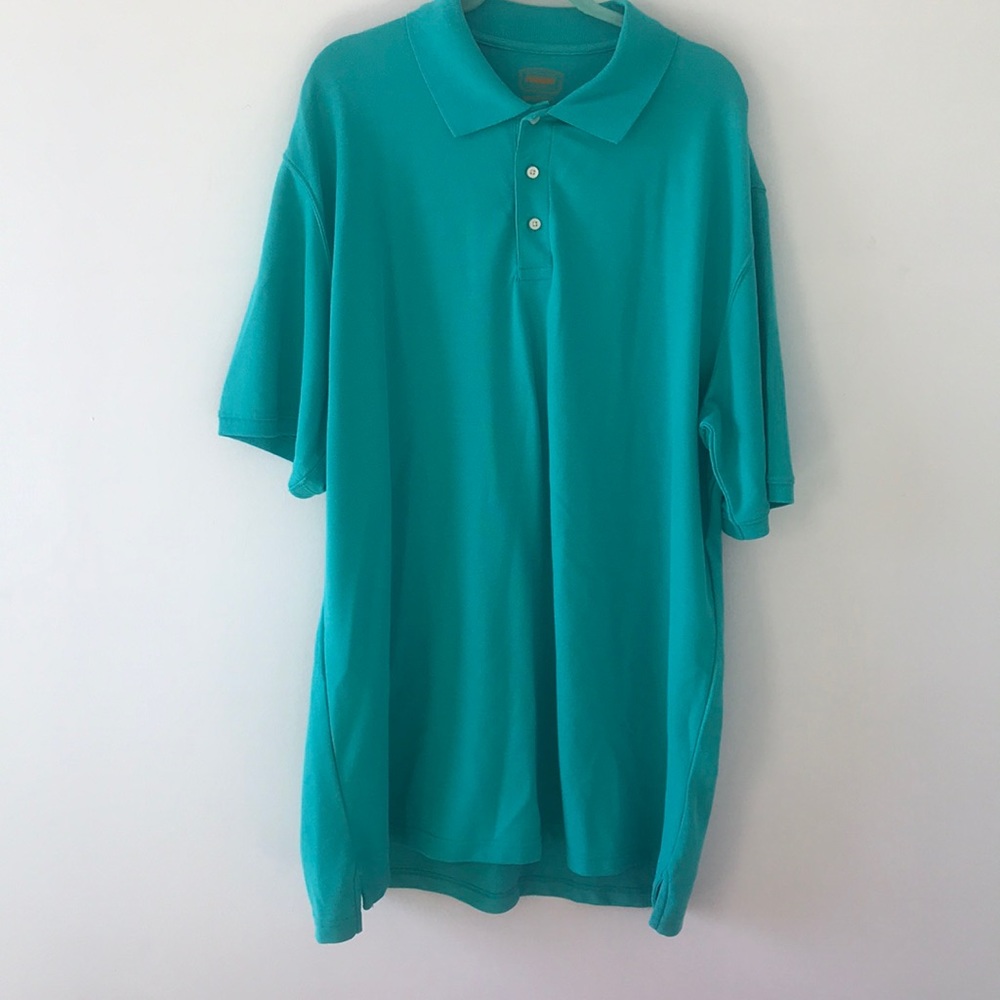 The Foundary Supply‎ Co. men’s teal short sleeve